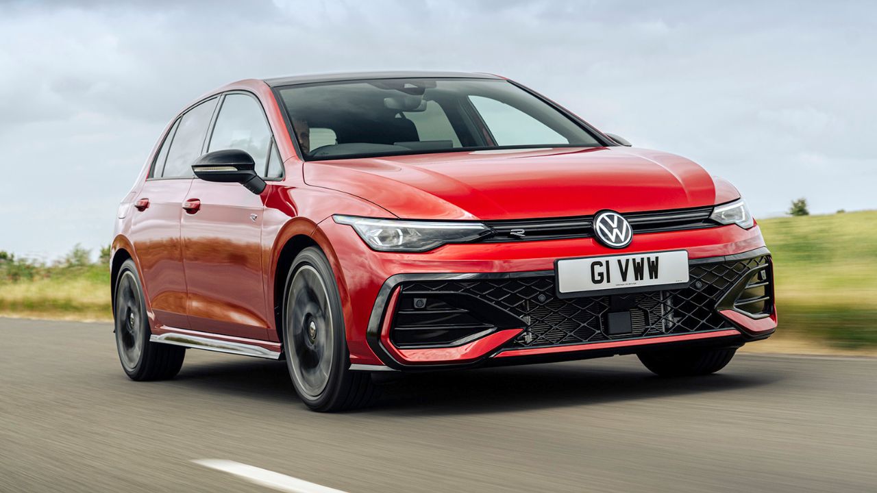 Red Volkswagen Golf