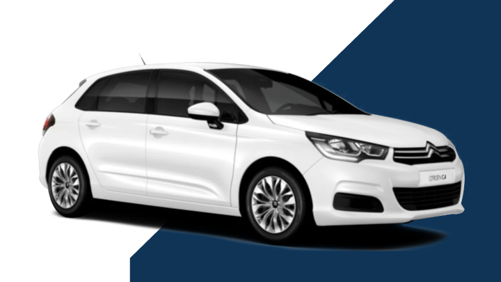 white citroen c4