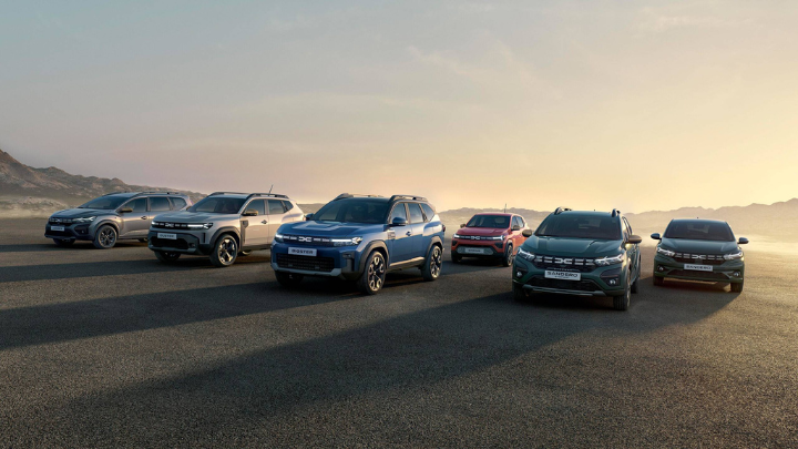 Dacia model range