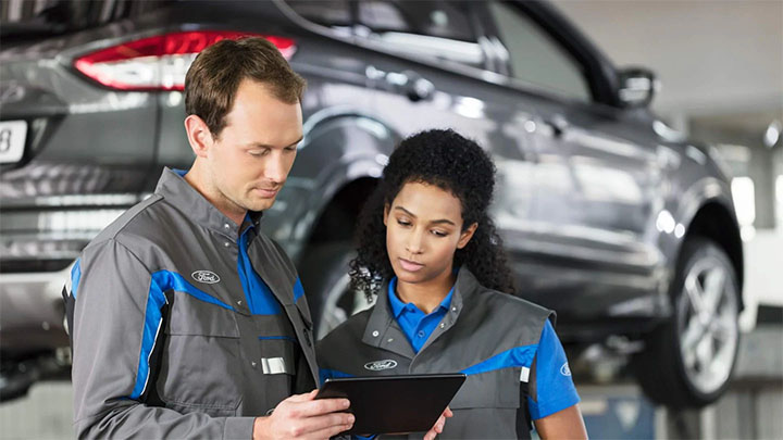 Two Ford Technicians