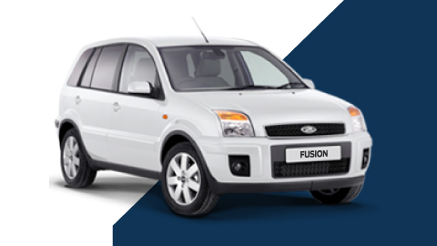 white ford fusion