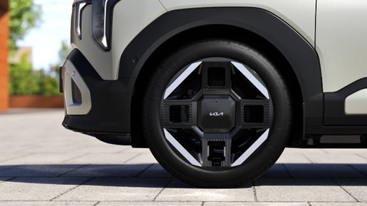 Silver Kia EV2 Front Alloy Wheel