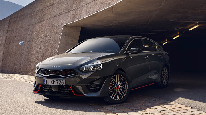 Grey Kia Proceed Exterior Static