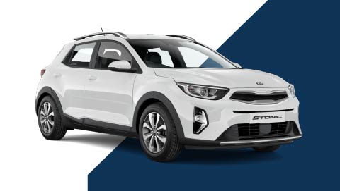 White Kia Stonic