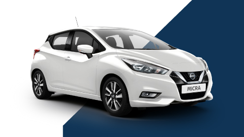 white nissan micra