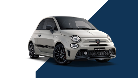 White Abarth 695