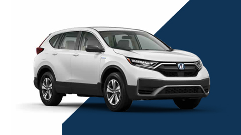 White Honda CR-V