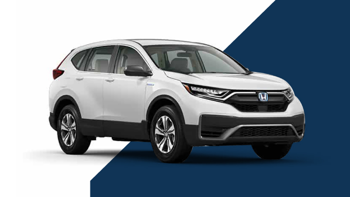 White Honda CR-V