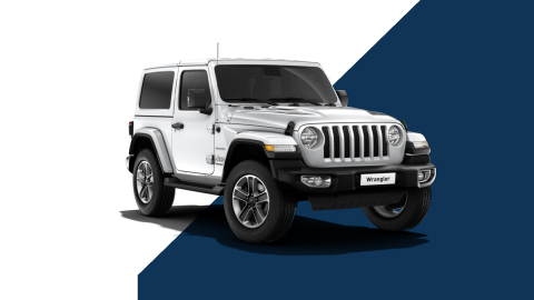 White Jeep Wrangler