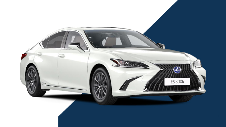 White Lexus ES