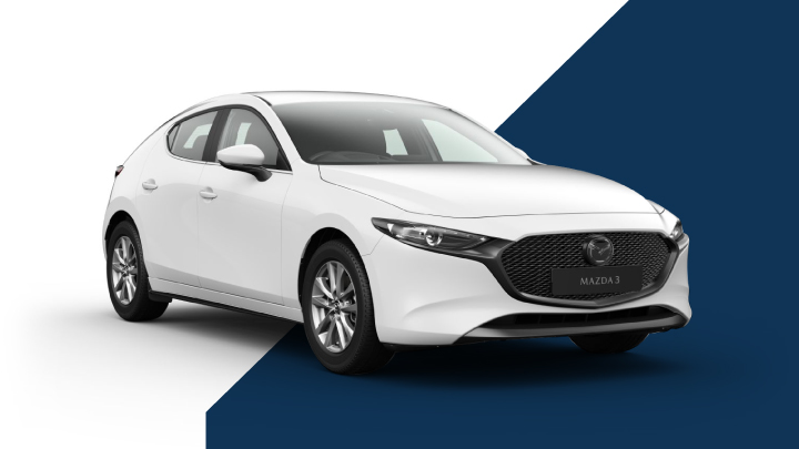 White Mazda3