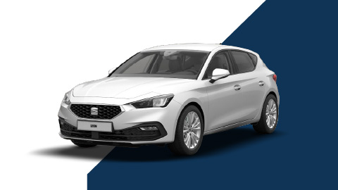 White SEAT Leon