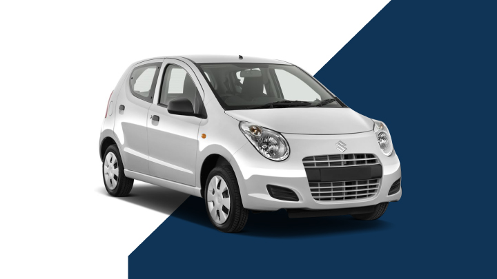 White Suzuki Alto