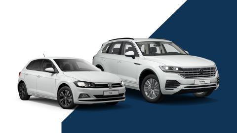 White Volkswagens