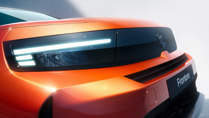 Vauxhall Frontera Orange Detail