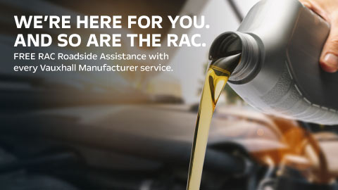 Engine Oil Being Poured With Promotional Messaging